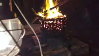 炎、灯火、灯り「堪能」夜キャンプ in Okinawa！