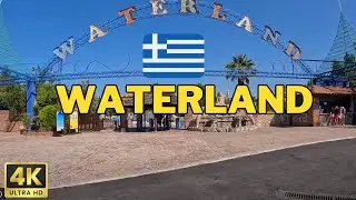 Exploring Aqua Park Waterland in Greece (2023) |  HD 1080p