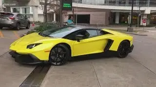 Dream car: 8-year-old rides to Texas Children's Hospital in Lamborghini