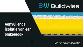 Platte daken isolatie - Aanvullende isolatie van een omkeerdak