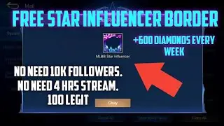 How to get Star Border in ML - 100% Legit - Tutorial.