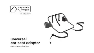 universal car seat adaptor instructions  |  Mountain Buggy&reg;