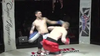 Caged Aggression IX  (Night 2) Fight 3.  Shawn West vs Zach Mills