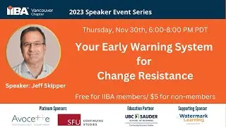Your Early Warning System for Change Resistance