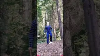 Jason Voorhees Part 2 in the forest of Huntington Lake