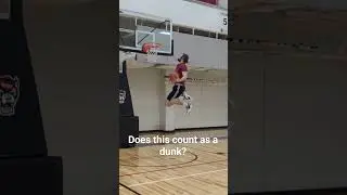 How did I even do that 😭 #basketball #nba #dunk #vertical #photoshop
