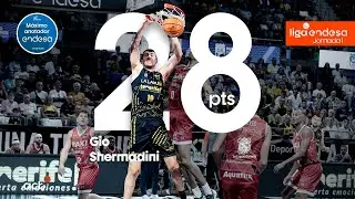 GIO SHERMADINI, M&aacute;ximo Anotador Endesa de la Jornada 1 | Liga Endesa 2025-26