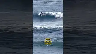 Almost pulled of cutback into 360 on foam ball! #SurfingTricks #SurfingSantaCruz #SurfRap
