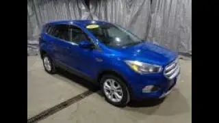 2017 Lightning Blue Ford Escape Se 4wd AT4004 Motor Inn Auto Group