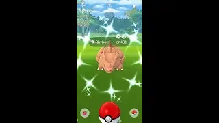 Shiny Ryhorn - Pokemon Go