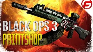 Black Ops 3 PAINTSHOP Multiplayer Weapon Customization - Making your Gun Unique Paint Shop