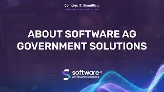 About Software AG Government Solutions