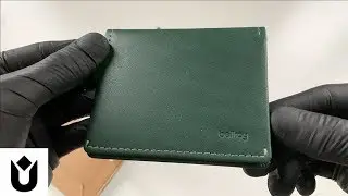Bellroy Slim Sleeve Wallet Unboxing (Racing Green) [#ASMR]