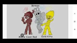 Humanized Alphabet Lore but Cat Simulator cats #catsimulator #alphabetlorehuman