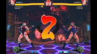 Super Street Fighter 4 - Cammy Mirror (x BeatRush x  vs Sugness)