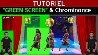 Effet Chrominance et Green Screen Tutoriel Magix Vidéo Deluxe Holivar incrustation sur fond vert