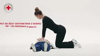 Oživljavanje odrasle osobe uz pomoć AVD-a | Prva pomoć – Hrvatski Crveni križ
