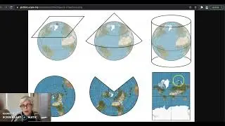 Physical Geography map examples and distortions