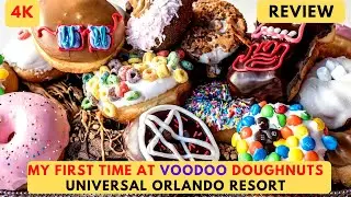 Voodoo Doughnuts Review at Universal Orlando Resort in 4k