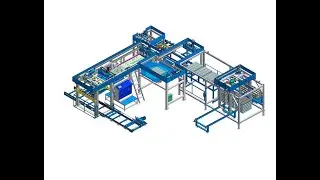 Automatic brick block stacking machine(MDJ1200A)