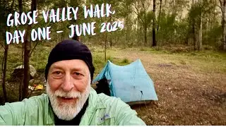 Grose Valley Walk, Day One, Mount Victoria to Acacia Flat Camp  - June 2025