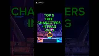 Top  characters in Frag💯💯. Vol 4.#fragproshooter #top  #shorts .
