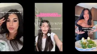 SkinnyTok раскрывает привычки, которые помогают им оставаться стройными и поддерживать форму | По...