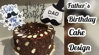 Best Dad Cake I Father's Day Cake| Father&rsquo;s Day Cake Idea/beautiful cake for Papa /Dad birthday cake
