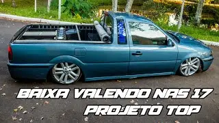 SAVEIRO G3 com SUSPENS&Atilde;O A AR e RODAS 17 da amarok | BRABA DEMAIS | RETORNO do CANAL