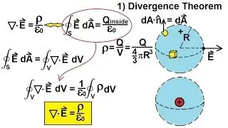 Physics 46  Maxwell's Equations (9 of 30) Differential Form of Gauss' Law: 1