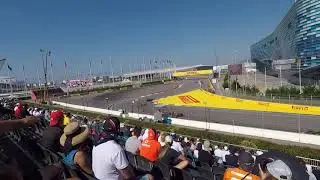 Ghiotto and Aitken Sochi 2020 Crash