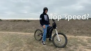 Surron x top speed test!(must watch before you buy!)