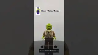 Lego Shrek #shrek #disney #movie #cartoon #lego #custom #figure #shorts
