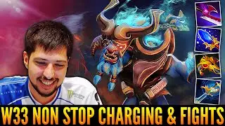 👉When W33 With Spirit Breaker Meet Grandmaster Earth Spirit In His Team That Lead To Non Stop Fights