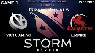 D2CL S5 GRAND Final: Empire vs Vici Gaming, 1 игра, 10.05.2015 @bo5