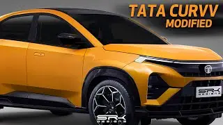 Tata Curvv Modified - Auto Design Render | SRK Design