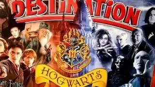 Harry Potter Destination Hogwarts Rules Instructions & How to Play the Board Game