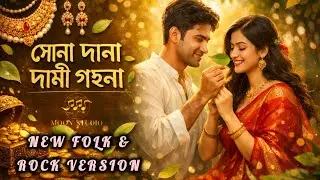 সোনা দানা দামী গহনা | Suna Dana Dami Gohona | New Folk-Rock Cover Song | Moon Music Studio | 2026