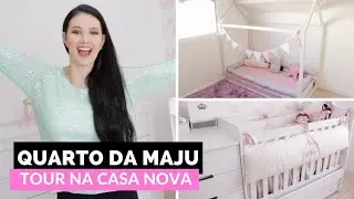 TOUR PELO QUARTO DA MAJU  NA CASA NOVA + BERÇO MONTESSORIANO! por Julia Doorman