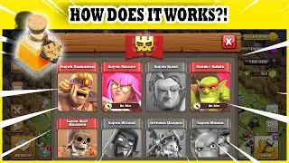 How to train super troops in clash of clans | how super troops works? in 2021