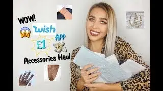 Wish App £1 jewellery Haul! Wow! I'm shook!