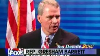 Gresham Barrett Talks Job Creation & Immigration Reform On WHNS-TV