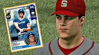 THIS CARD LOOKS SICK!! DIAMOND DALE MURPHY DEBUT! MLB The Show 17 Diamond Dynasty