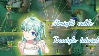 FANNY STRAIGHT CABLE TUTORIAL | STRAIGHT CABLE FREESTYLE | MLBB