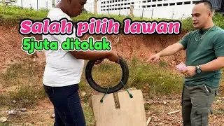 5juta pun ditolak, salah lawan keluarkan ban