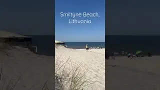 Walking to Smiltynė Beach, Lithuania #shorts