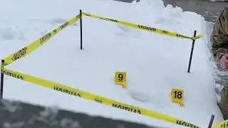 Footprint Casing in the snow