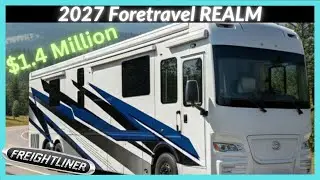 Автодом Foretravel REALM 2027 года на шасси Freightliner | Выставка автодомов во Флориде 2026 год...
