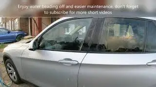 Rain X windscreen windshield window repellent how to apply shorts#