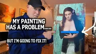Nipplegate - My Painting Has a Problem, BUT I'm Going To Fix It!